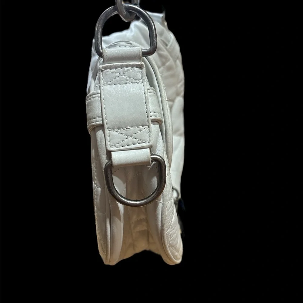 Christian Dior Quilted Single Flap Shoulder Bag – Vintage 2003, Made in Italy - Picture 10 of 16